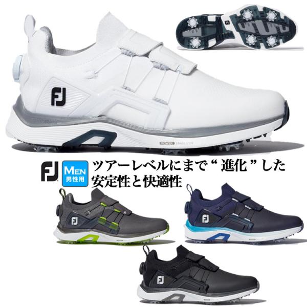 フットジョイ ゴルフシューズ   MEN&apos;S ハイパーフレックス コア BOA （メンズ）【ウィズ：...