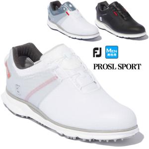 フットジョイ ゴルフシューズ   PROSL SPORT BOA プロエスエル スポーツ ボア （メンズ）【ウィズ：W】｜f-netgolf