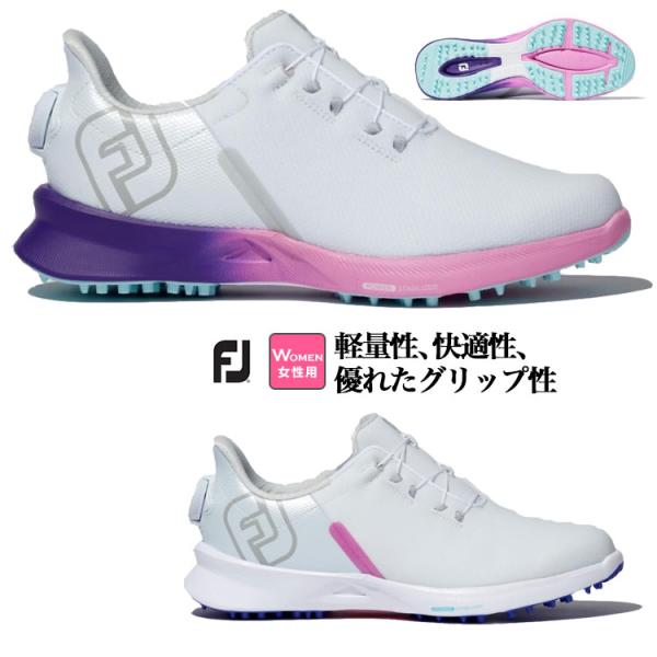 フットジョイ ゴルフシューズ   WOMEN&apos;S FJ フューエル スポーツ BOA （レディース）...