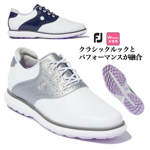 フットジョイ ゴルフシューズ   WOMEN&apos;S FJ トラディションズ スパイクレス （レディース...