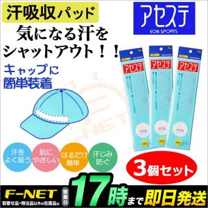 イオンスポーツ 汗吸収パッド アセステ 3個パック（12枚入り）｜f-netgolf