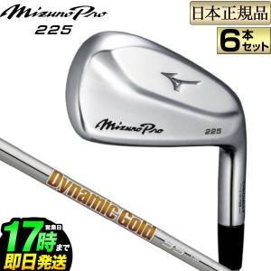 ミズノ ゴルフ Mizuno Pro ミズノプロ 225 アイアンセット 6本組(#5〜PW) DynamicGold ダイナミックゴールド 95 スチールシャフト｜f-netgolf