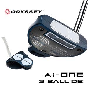 オデッセイ ゴルフ OD AI-ONE 2-BALL DB パター｜f-netgolf