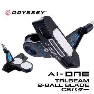 オデッセイ ゴルフ Ai-ONE TRI-BEAM パター 2-BALL BLADE CS｜f-netgolf