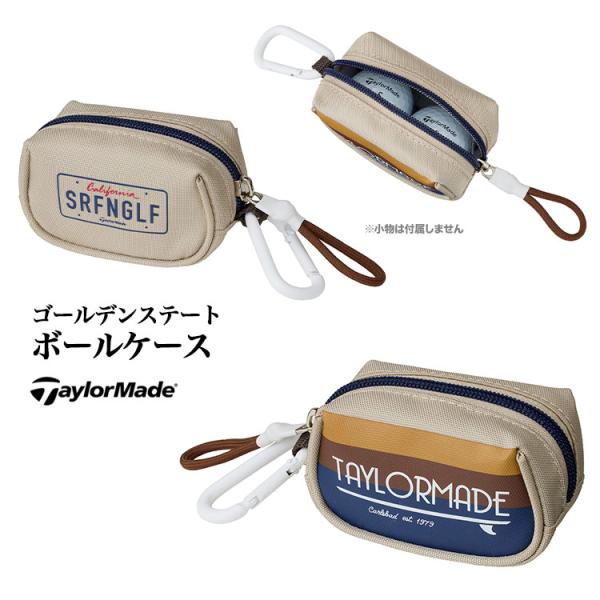 テーラーメイド ゴルフ UN080 ゴールデンステート ボールケース ボール2個用]