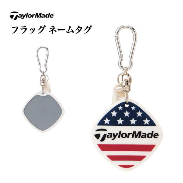 テーラーメイド ゴルフ UN167 フラッグ ネームタグ