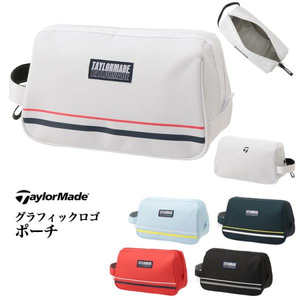 テーラーメイド ゴルフ UN061 グラフィックロゴ ポーチ