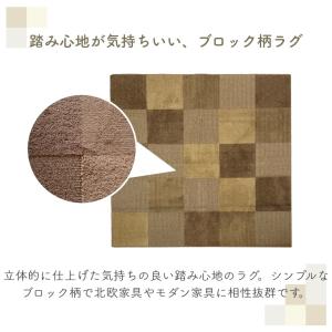 ラグマット 洗える 抗菌 抗ウイルス 小さなお...の詳細画像2