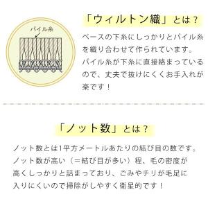 ラグマット ウィルトン織ラグマット ボランジェ...の詳細画像1