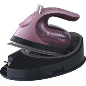 東芝 コードレススチームアイロン コンパクト 美ラクル La Coo ピンク TA-FVX640-P