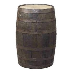 ウイスキー樽・ディスプレイ樽（ブラウン）（天板フラットバージョン）（送料別途）（代引きはご利用出来ません）｜f-raise-kanamono