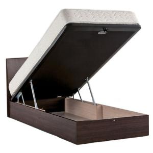 ドリームベッド ベッドフレーム ウレルディ2760 ガス圧縦収納 床高(29