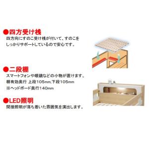 グランツ 2段ベッド ミンキー 2色対応:NA...の詳細画像4