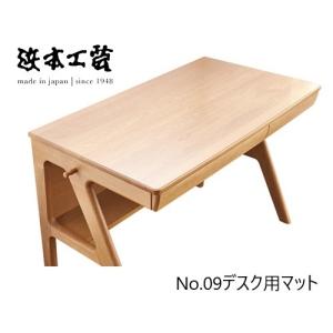 [送料無料] 浜本工芸 No.09デスク用マット 2サイズ対応 (W100/W110) 滑り止め両面シール付属