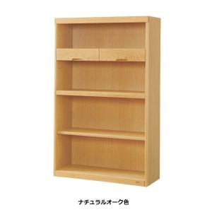 浜本工芸 [送料無料] オープンタイプ No.8600 書棚C (W60) 素材：ナラ
