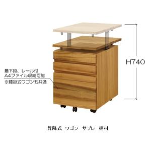 送料無料] 橋詰家具 国産 プリン 1100デスク本体 楠無垢材使用 ドイツ