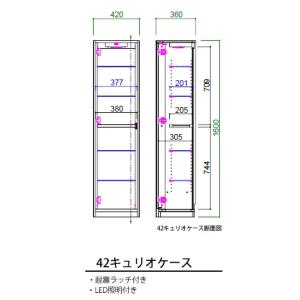 モーブル 42キュリオケース バロン 2色対応...の詳細画像1