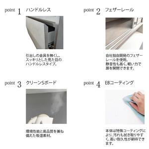 国産大川製 1600 レンジボード / キッチ...の詳細画像3