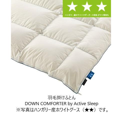 パラマウントベッド 羽毛掛けふとん DOWN COMFORTER by Active Sleep ハ...