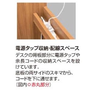 [開梱設置送料無料] 3Dすきまくん Dデスク...の詳細画像4
