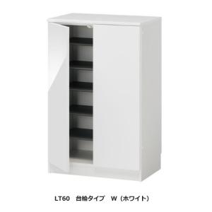 シューズ すきまくん 定尺幅商品 台輪タイプ LT60 カラー：14色対応 可動棚5枚 送料無料（玄関前配送）