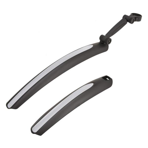 自転車用アクセサリー 自転車用パーツ 泥除け 前後 泥よけ 前後フェンダー 角度調整可能 反射テープ...