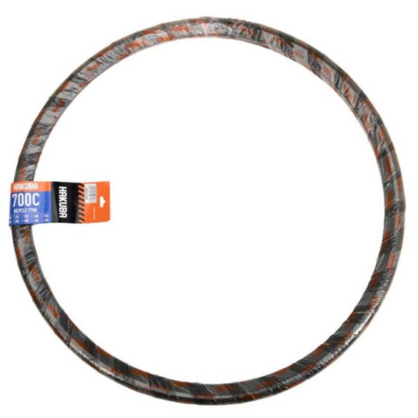 自転車 タイヤ 700×35C HAKUBA TIRE ハクバタイヤ 一本巻き 700C