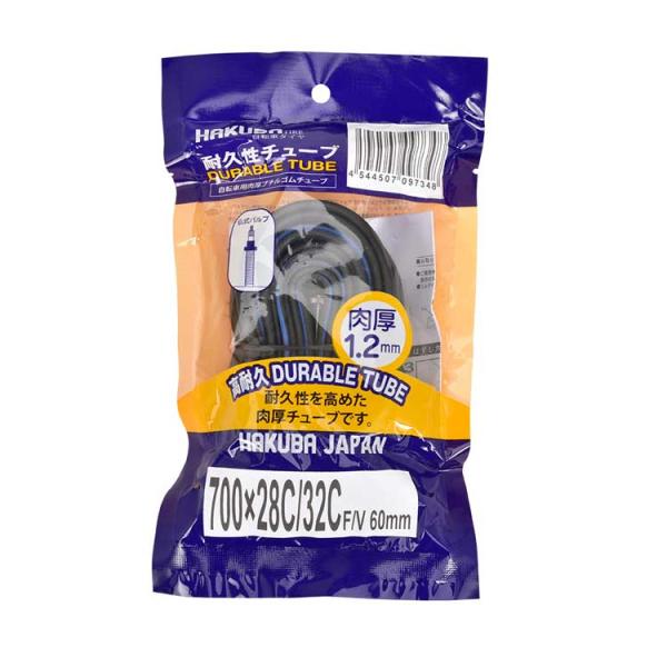 自転車 チューブ 1.2mm 700×28C 700×32C HAKUBA TIRE ハクバタイヤ ...