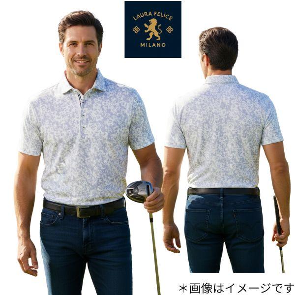 半袖 ポロシャツ ラウラフェリーチェ 春夏 146-4504 メンズ カジュアル 夏 SS プレゼン...