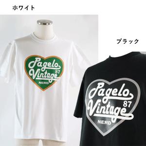 半袖Tシャツ パジェロ L-2Lサイズ 31-2521-07 HT カジュアル  ロゴ pgelo おしゃれ メンズ 春夏 カジュアル プレゼント ギフト 30代 40代｜f-shop1975