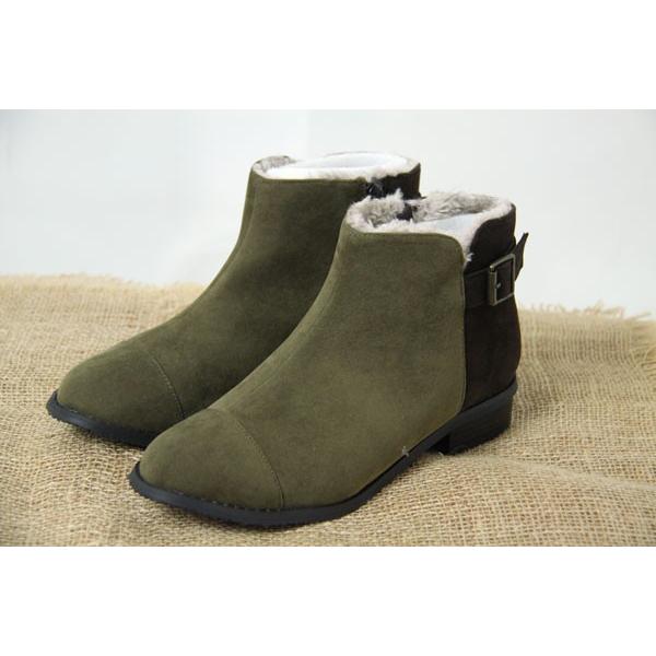 AW30%OFF シビリゼ　23.5ｃｍブーツ4202-27 カーキ lsquare