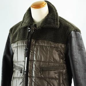 コンビブルゾン サンタフェ48サイズ 54813-4B Z ジャンバー santafe ブラウン 冬 シンプル L メンズ カジュアル 服 ジャンパー新品 正規品  30代 40代 50代 BZ｜f-shop1975