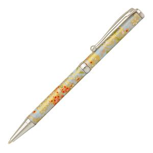 ボールペン pmw1554bl 金箔梅 美濃和紙 文房具 記念品 入学 誕生日 女性 プレゼント ギフト BOX付｜f-style-japan