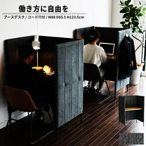 代引不可・メーカー直送] テレワーク ブース 組立式 個室 【右開き扉