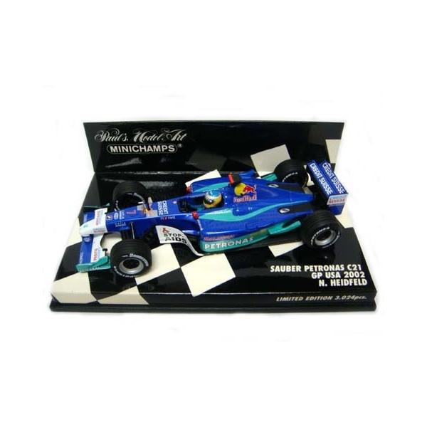 PMA 1/43 Ｎ．ハイドフェルド ザウバー・ペトロナス C21 ＵＳＡ ＧＰ 限定 2002