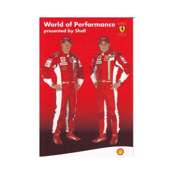 2007 Ｋ．ライコネン ＆ Ｆ．マッサ スクーデリア・フェラーリ・マルボロ オーストラリア・シェル...