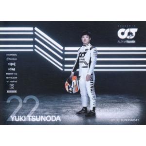 2023 角田裕毅 アルファタウリ 直筆サイン入 ドライバーズカード