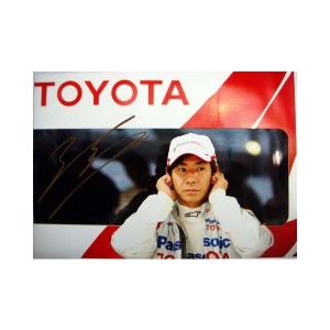 2009 小林可夢偉 トヨタ 直筆サイン入写真 S-061｜f1-revolution