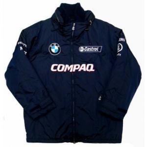 2002 ウイリアムズ・BMW チーム支給品ヘビージャケット “ＣＯＭＰＡＱ”バージョン サイズＬ 新品｜f1-revolution