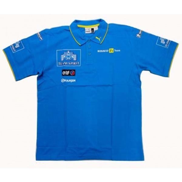 2004 ルノー チーム支給品ポロシャツ TEAM SPIRIT サイズＬ 新品