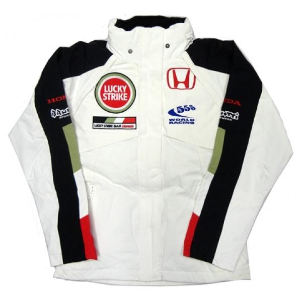 2004 ＢＡＲ・ホンダ チーム支給品２ピースヘビーウエイトジャケット 女性用 サイズＸＳ 新品