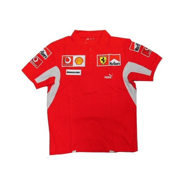 2005 スクーデリア・フェラーリ チーム支給品 ポロシャツ サイズＳ，Ｍ，Ｌ 新品