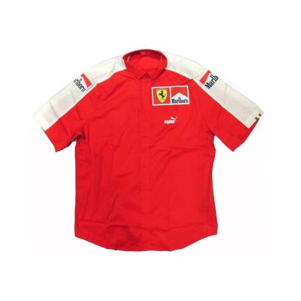 2009 スクーデリア・フェラーリ フィリップモリス（マーケティング）支給品ピットシャツ Ｌ 新品