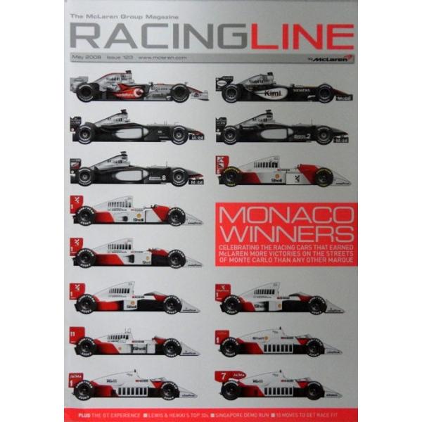 2008 マクラーレン・オフィシャル　マガジン “RACING LINE”