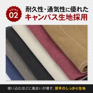 エプロン おしゃれ ワークエプロン レディース...の詳細画像4