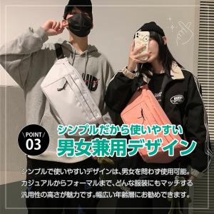 ボディバッグ メンズ レディース 大きめ 大容...の詳細画像5