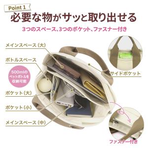 トートバッグ ミニ レディース 手提げ ショル...の詳細画像3