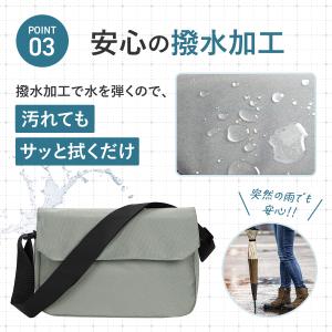 ショルダーバッグ メンズ レディース 7ポケッ...の詳細画像4