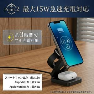 ワイヤレス充電器 magsafe充電器 マグセ...の詳細画像5