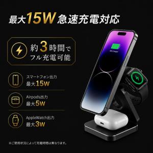 ワイヤレス充電器 magsafe充電器 マグセ...の詳細画像5